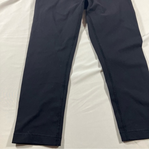 Lululemon Wunder Under Crop *Full-On Luon Black / Quilt Spring womens size 4 - Picture 5 of 14